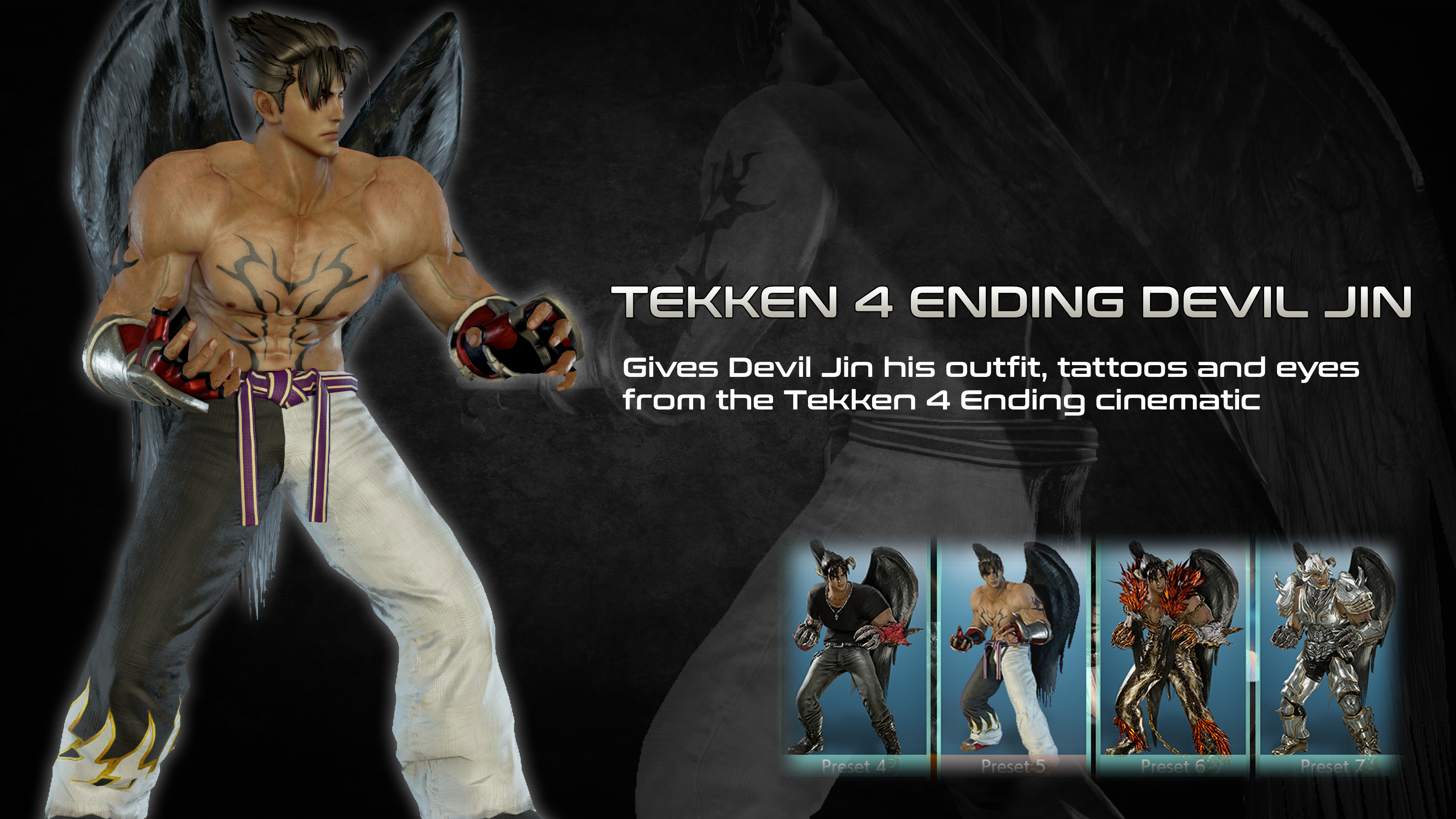 Tekken 4 Ending Cinematic Devil Jin by TheI3arracuda on DeviantArt