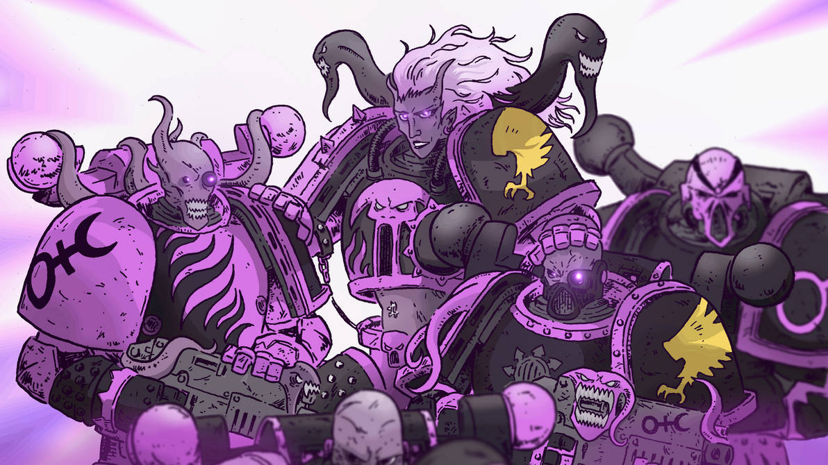 WH40K:Emperor's Children - Wallpaper by KrzysztofMalecki on DeviantArt