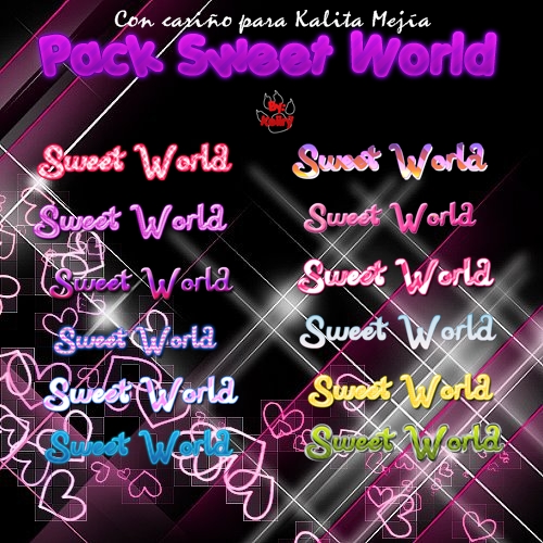 Pack Sweet World