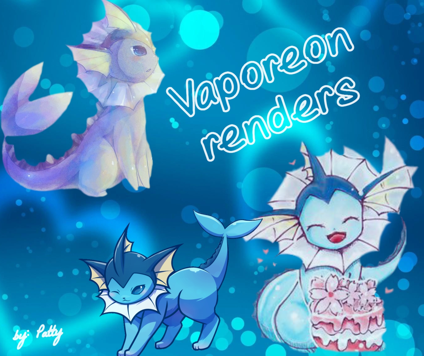 Pokemon Renders Pokemon renders 8D by PattehChan on DeviantArt