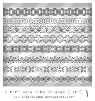 Mini Lace brushes