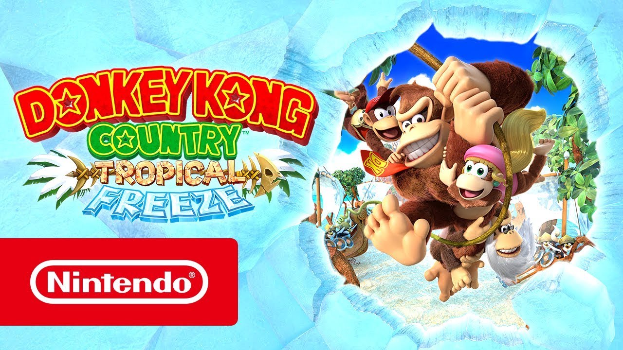 Custodia Di Ricambio Per Nintendo Switch - Donkey Kong Country Tropical Freeze (solo Custodia, UAE Versione)