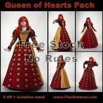 Queen of Hearts Free Stock Pack by FlexDreams