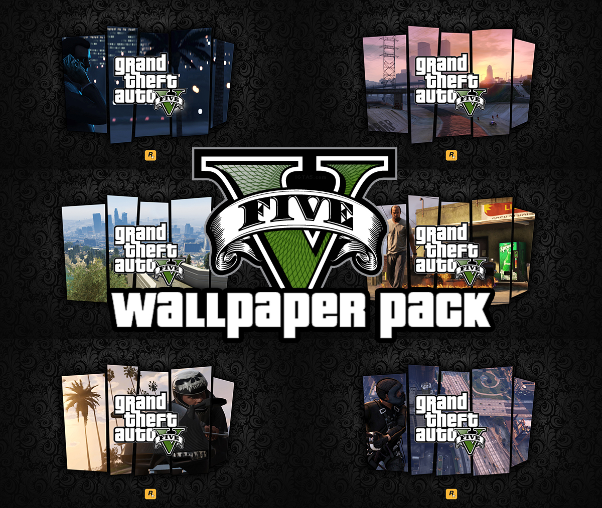 46x Grand Theft Auto V Wallpapers