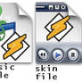 Winamp 5 Filetype Icons