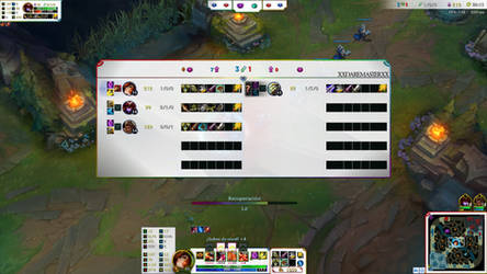 Rainbow HUD - League of Legends