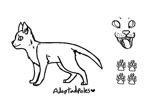 F2U Cat Base by Adoptadpoles on DeviantArt