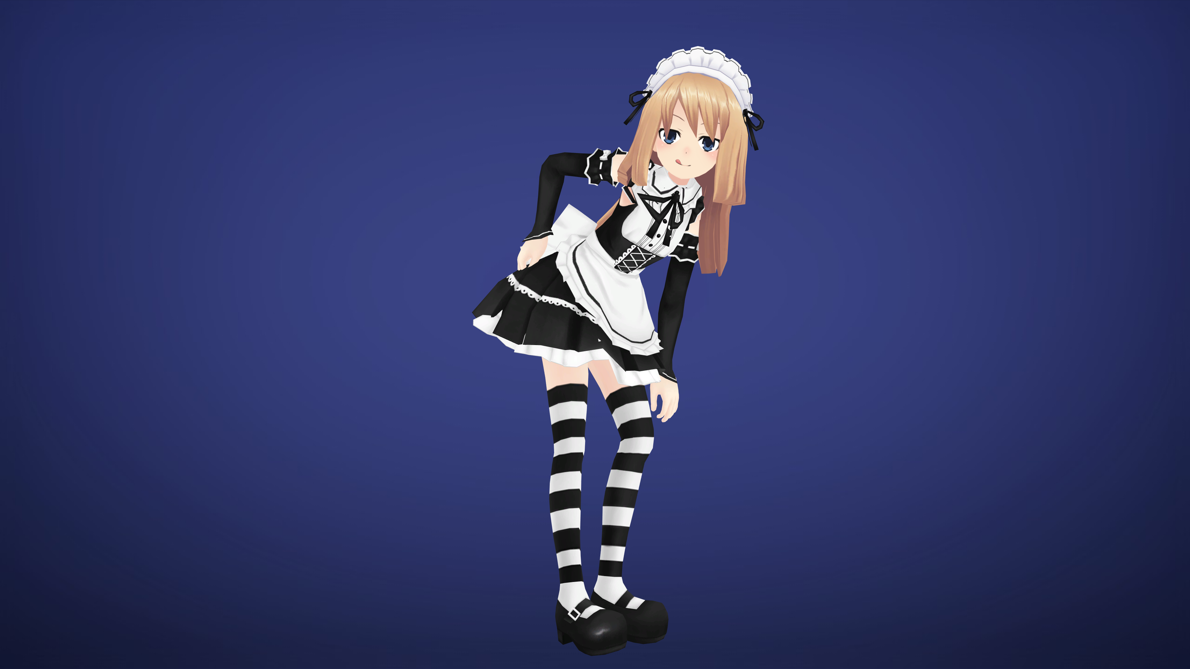MMD DL) HDN ReB1-3 - Ram (maid) (PC) by kirliateam on DeviantArt