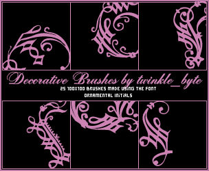 Decorative Brushes