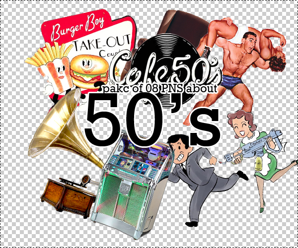 50's PNGS by ohNJMinda on DeviantArt
