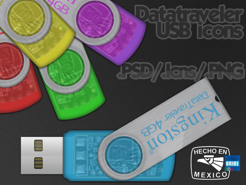 DataTraveler USB icons