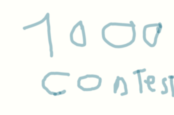 1000 contest