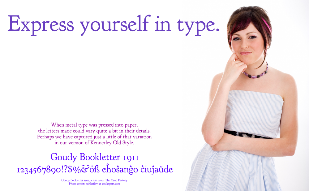 Goudy Bookletter 1911
