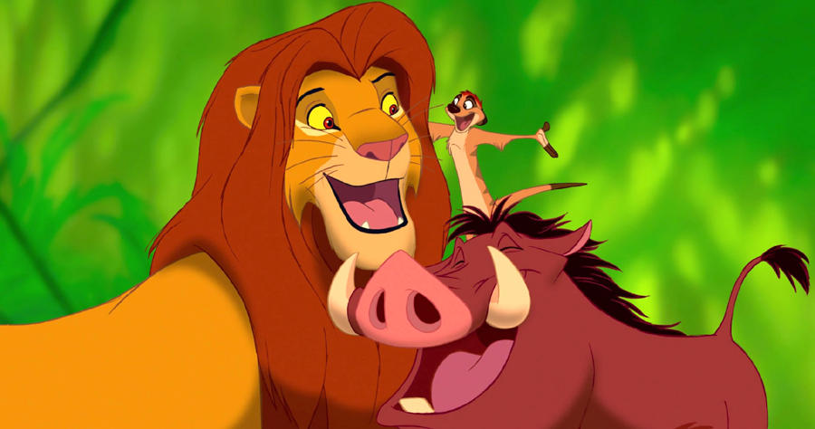 Simba Chasing Simba, Timon and Pumbaa host One Saturday Morning by hamursh on DeviantArt