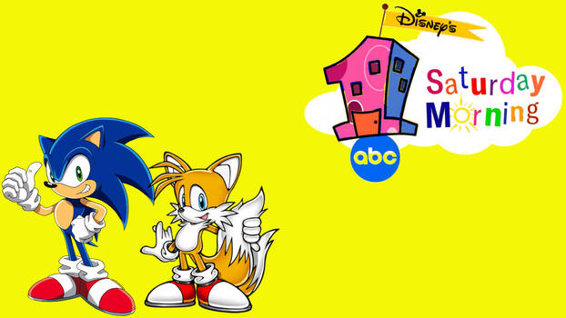 Sonic and Tails host Disney's One Saturday Morning