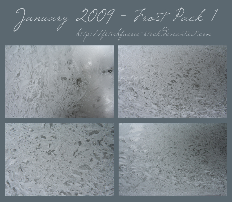 January 2009 Frost Pack I