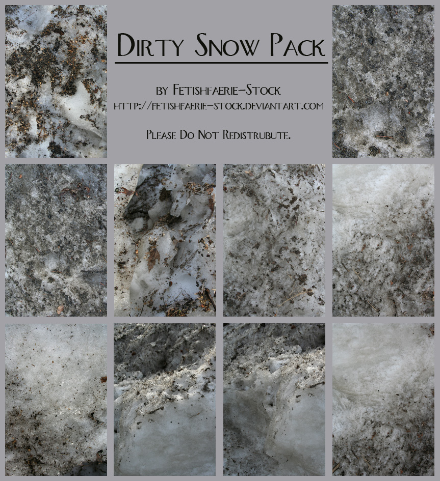 Dirty Snow Pack