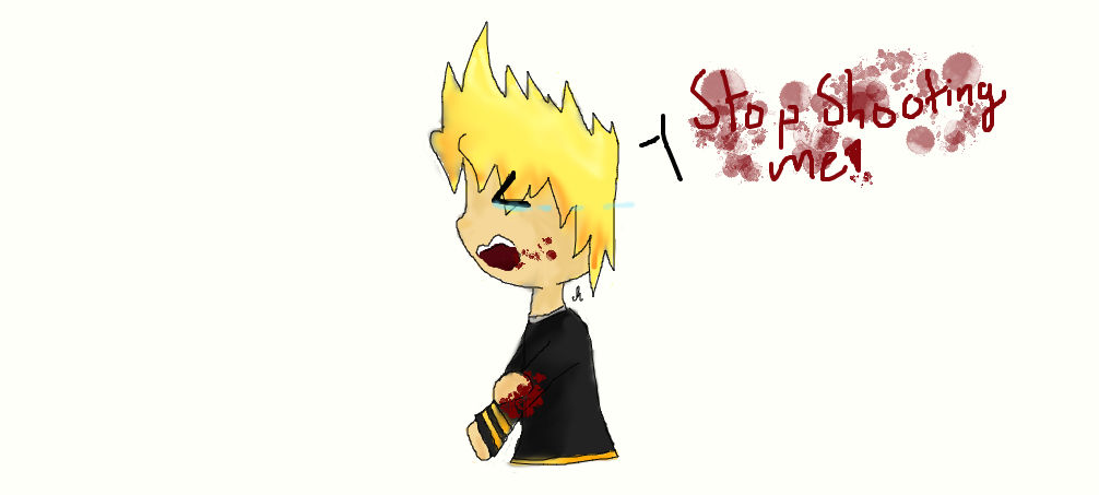 [EXTREMELY CRINGY] Stop shooting me! by ChuChu5105 on DeviantArt