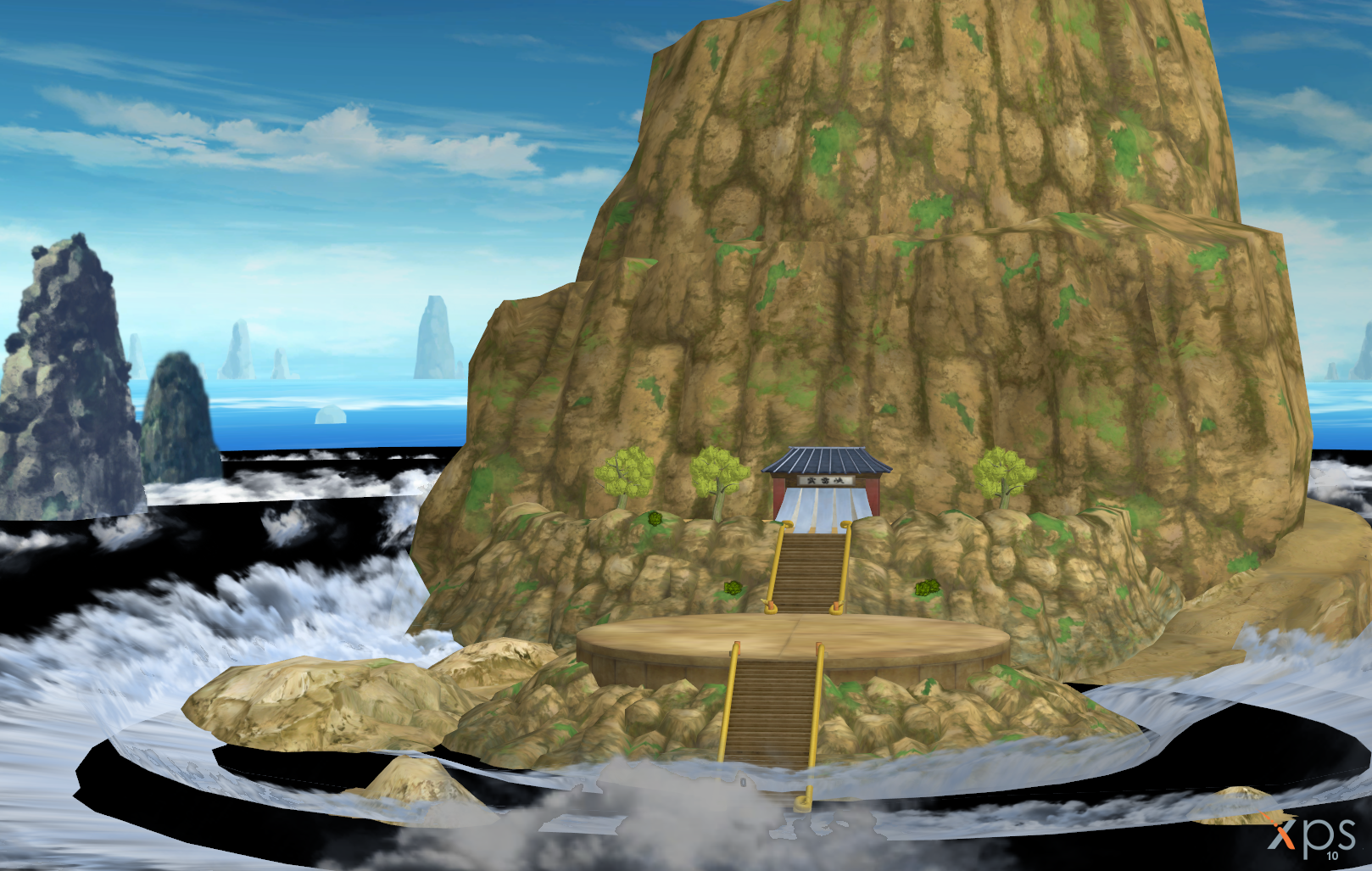 XNALara - NSUNS3FB - Storm Cloud Ravine Stage