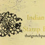 Indian Rug Stamp Brushes