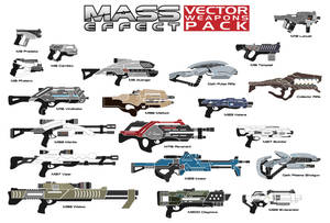 Mass Effect vector weapons pack