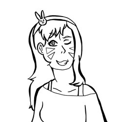 dva Lineart