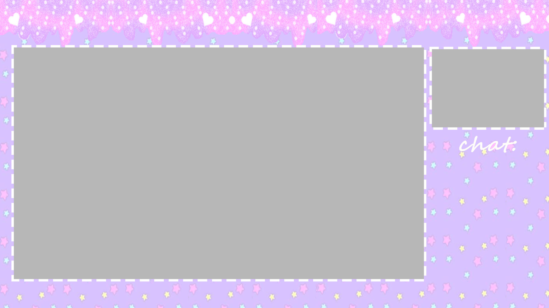 Twitch Overlay - Free to use / edit by weebiejeebies on DeviantArt