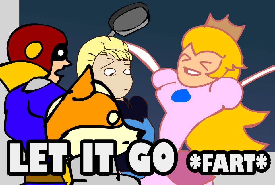 Let it Go Parody Princess Peach Farts by SuperSmashTaters on DeviantArt