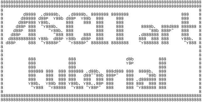 ASCII art tutorial 1.0