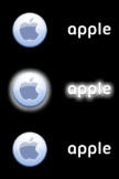 Apple Orb And Text Orb by leepat0302, visual art