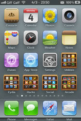 Booky Folder SD.theme For iPhone 3gs