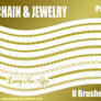 8 Chain and Jewelry Brushes Set - Pack 1 [HQ]