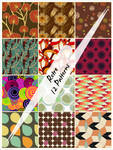 Retro Patterns Set by Melissa-light on DeviantArt