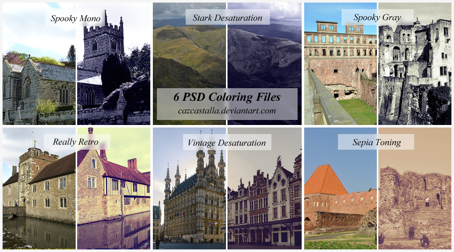 PSD Coloring Set 1