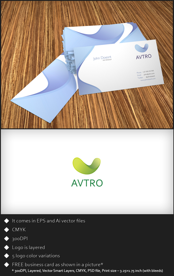 Free Logo Template - Avtro