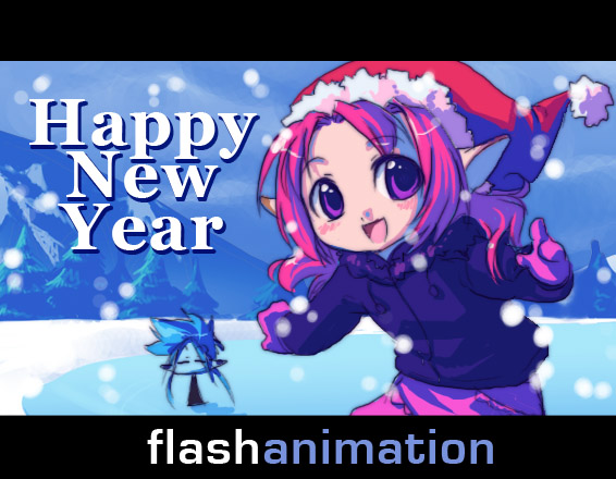 -Happy New Year Card-