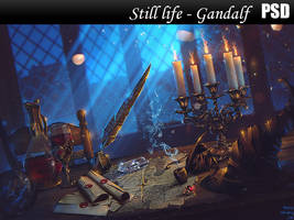 Still life - Gandalf PSD