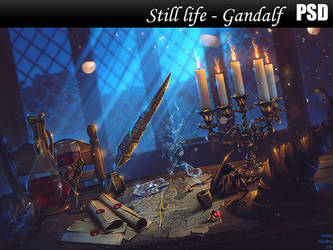 Still life - Gandalf PSD
