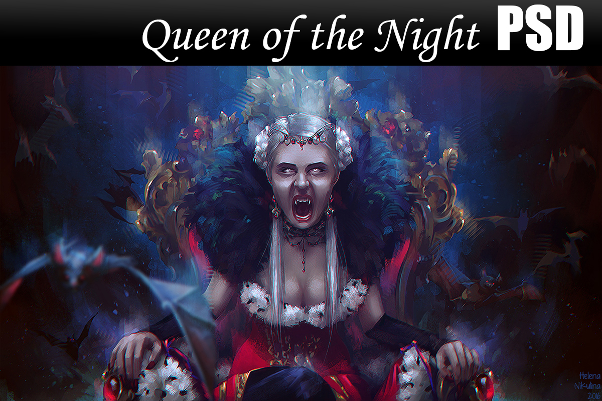 Queen of the Night PSD