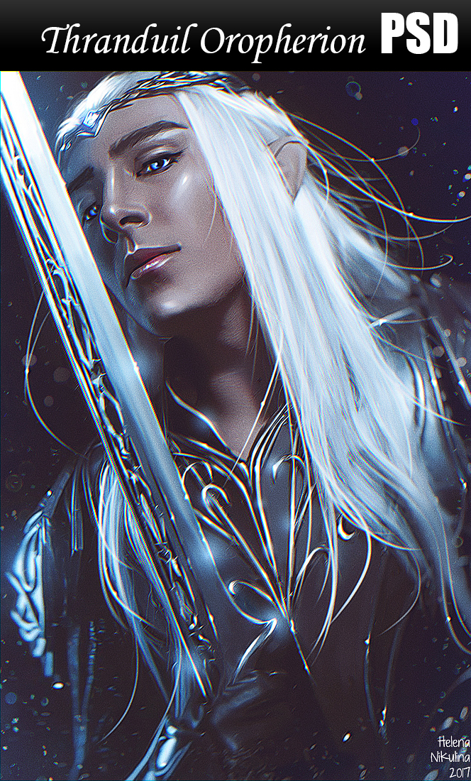Thranduil Oropherion PSD by Nikulina-Helena on DeviantArt