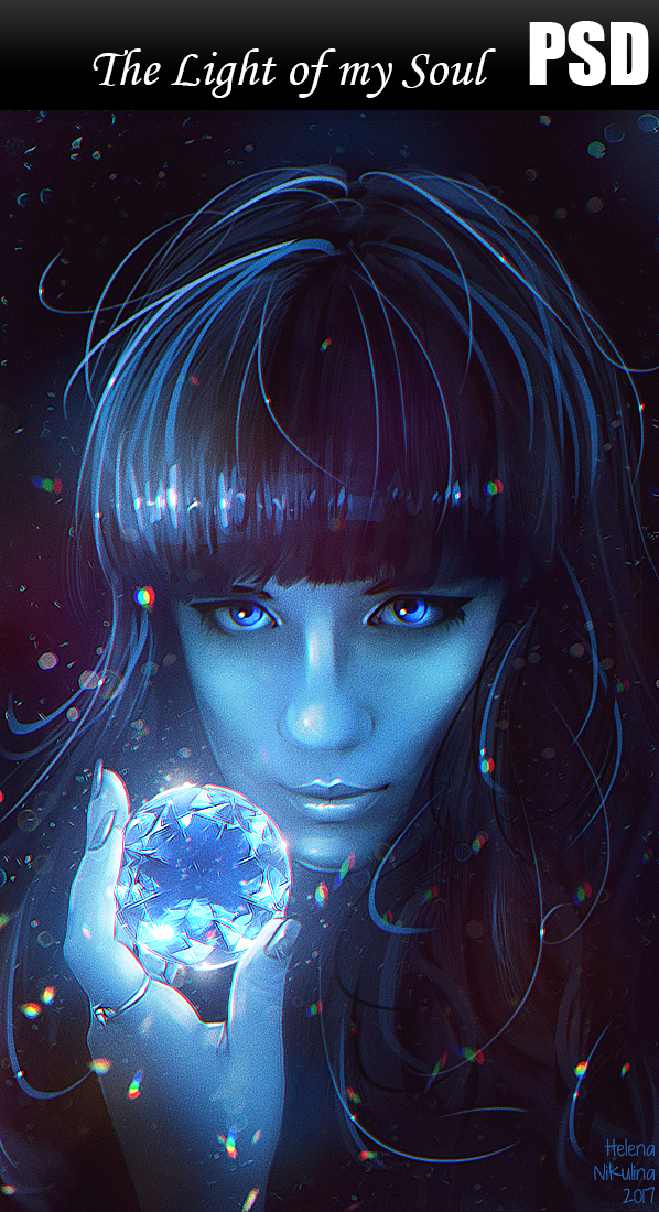 The Light of my Soul PSD