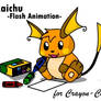 Raichu for crayon-chewer