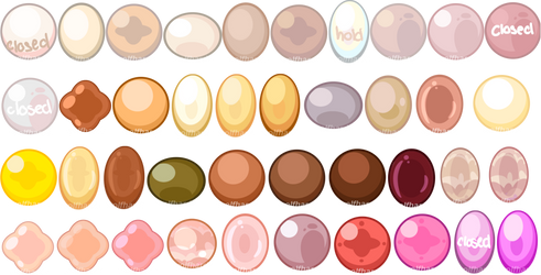 mystery pearl adoptables (34/40) PAUSED