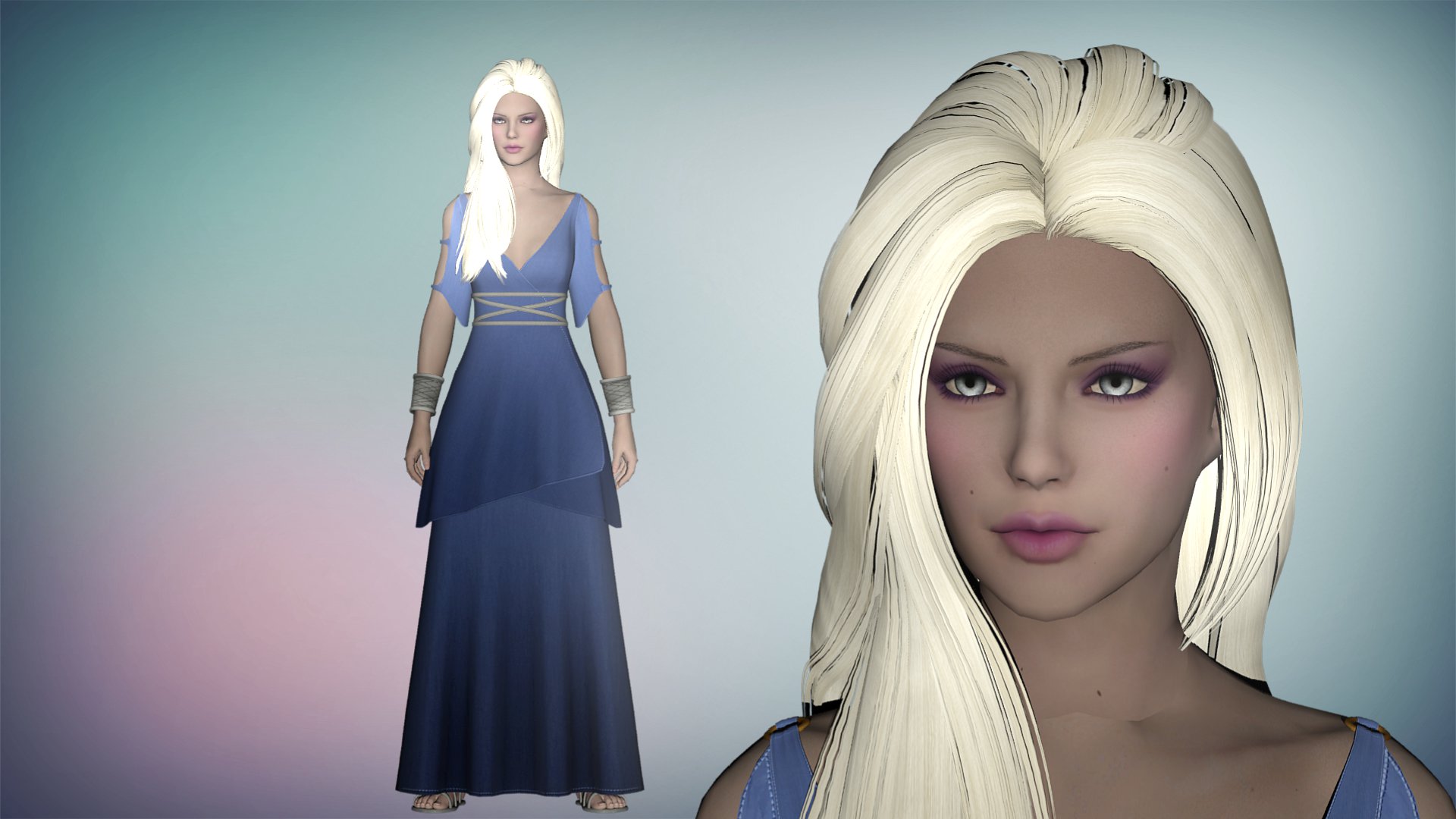 Skyrim Melaine The Frost Queen by diegoforfun