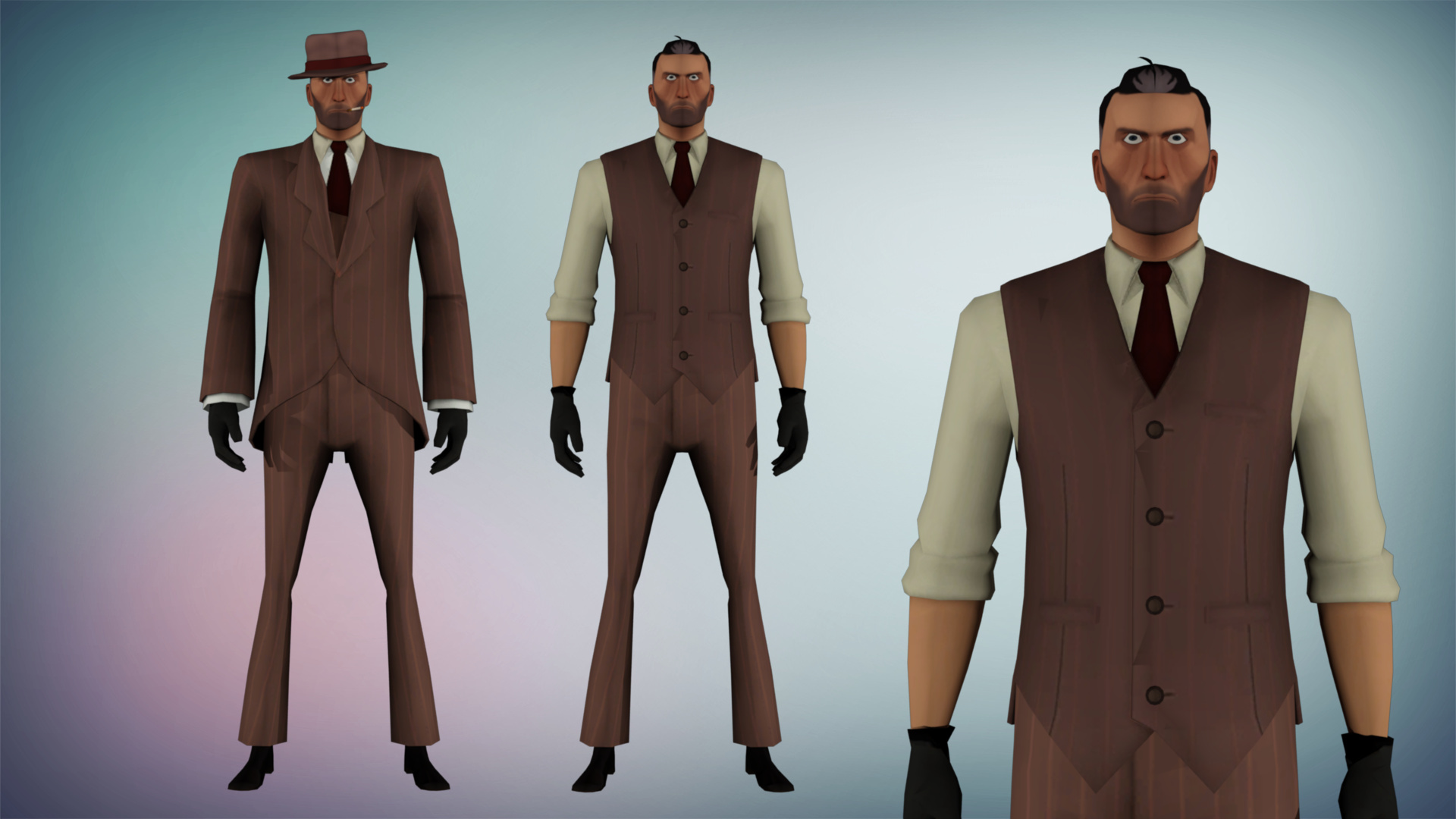 Team Fortress 2 Spy Maskless.