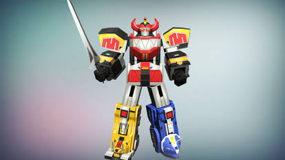 XPS/Xnalara Power Rangers Dino Megazord