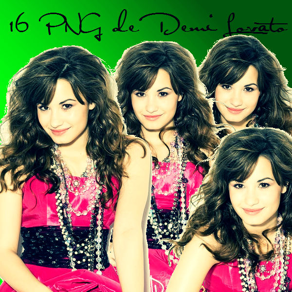 Pack 16 PNG de Demi Lovato