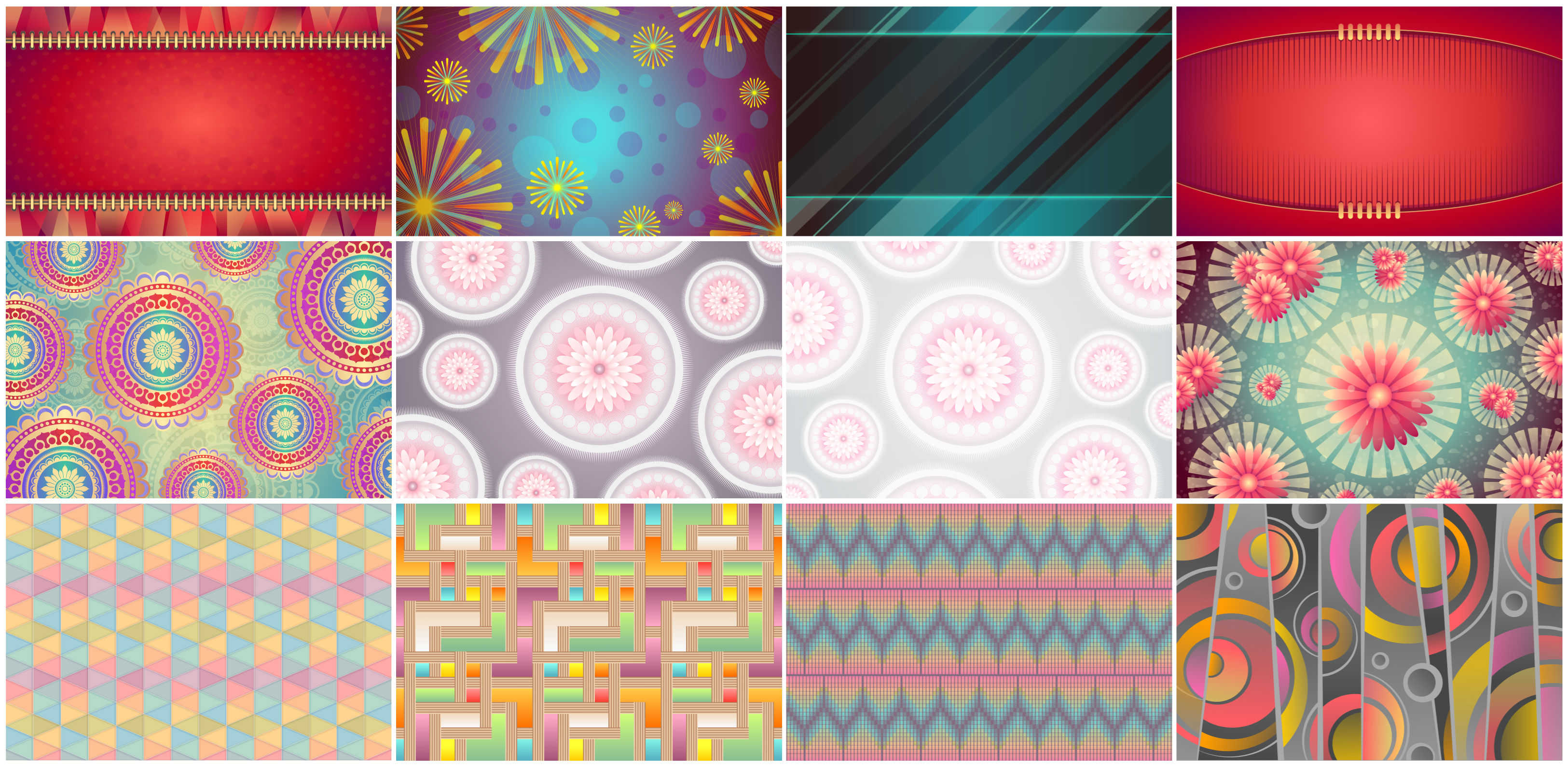 12 Abstract Backgrounds