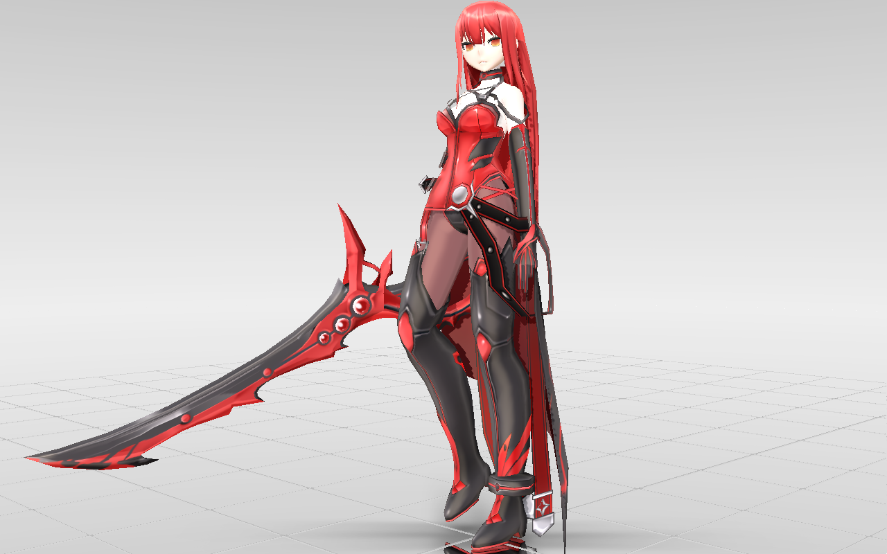 [MMD-Elsword] Elesis Crimson Avenger DOWNLOAD!