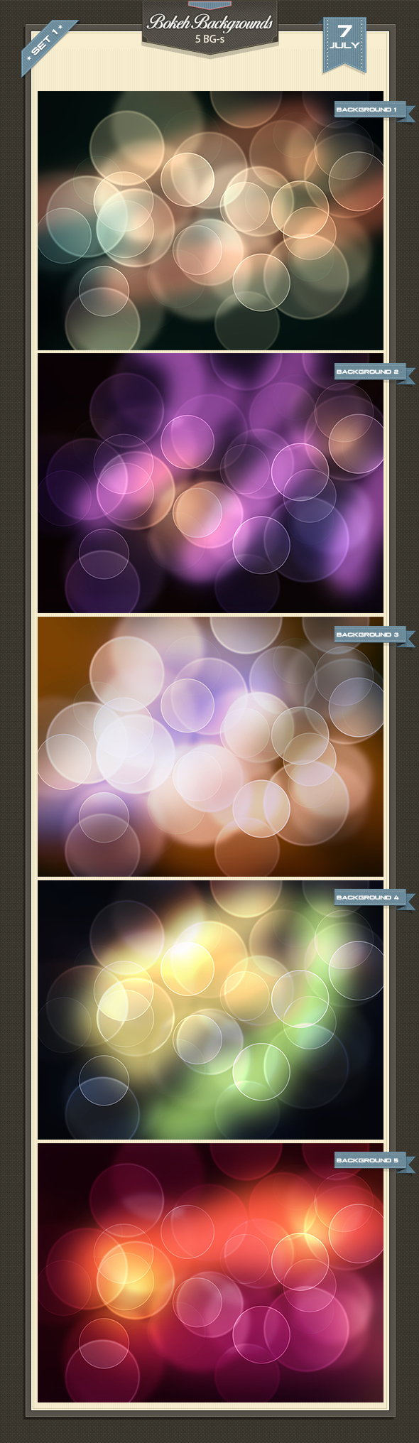 Bokeh Backgrounds 1